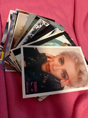 Madonna Postcards Collection lot 80s 90s